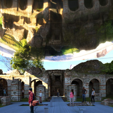Couverture des crypto portiques – Bavay (FR)