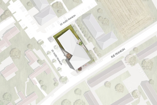 Espace culturel de la rue Franklin – Leers (FR) - Zigzag Architecture
